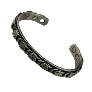 Wholesale Metal Copper Bangle - Plaited Chain