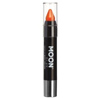 Wholesale Moon Glow Neon UV Body Crayon - Intense Orange 