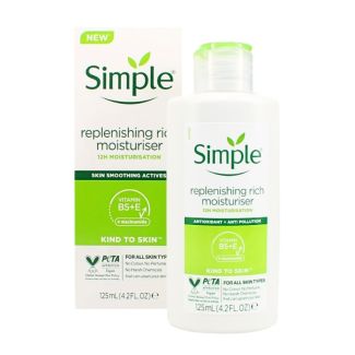 Simple Replenishing Rich Moisturiser - 125ml 