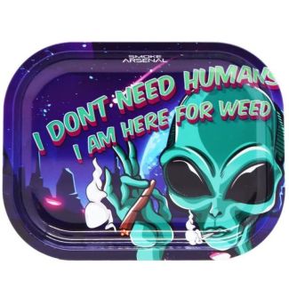 Wholesale SMK Arsenal Metal Rolling Tray 