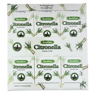 Wholesale Stamford Backflow Incense Cones - Citronella