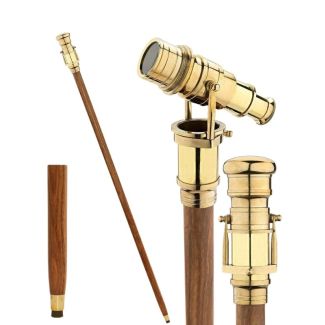 Wholesale Telescope Wooden Walking Stick
