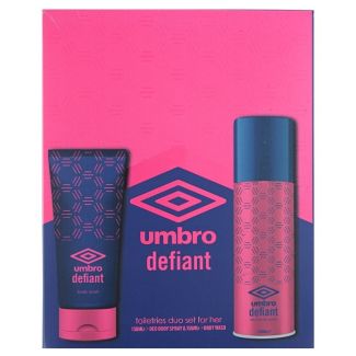 Wholesale Umbro Defiant Toiletries Duo Set For Her 