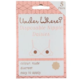 Under Where? Disposable Nipple Daisies 