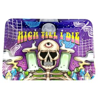 Wholesale Wise Skies 'High Till I Die' Small Tray - 20cm x 15cm