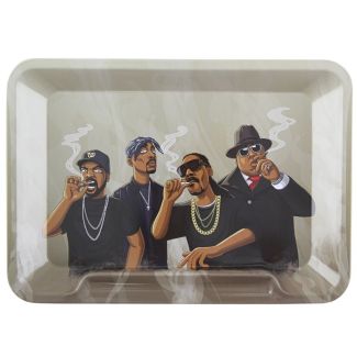 Wise Skies Small Tray "Rappers" - 20cm x 14.5cm 