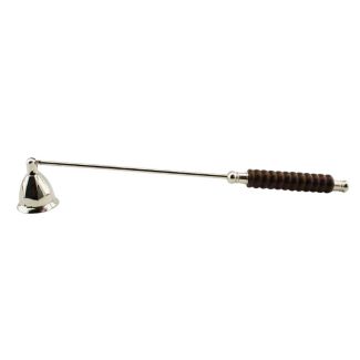 Wholesale Candle Snuffer Wood Ring Carved Handle 