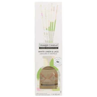 Yankee Candle White Linen & Lace Reed Diffuser - 90ml