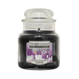 Yankee Midnight Magnolia Scented Jar Candle - 104g