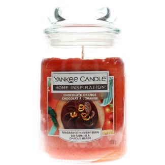 Yankee Chocolate Orange Scented Jar Candle - 538g