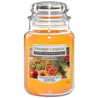 Yankee Exotic Fruits Scented Jar Candle - 538g
