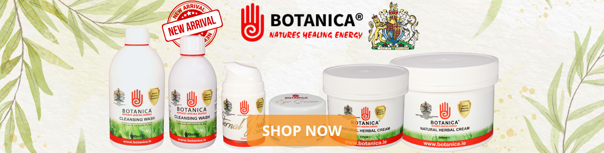 Shop wholesale Botanica Herbal Cream and Skincare Products at eapollo. 