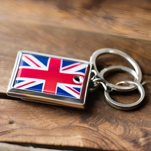 Buy Wholesale Union Jack Keyrings at Apollo Wholesale