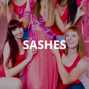 Bridal Shower Party Sashes