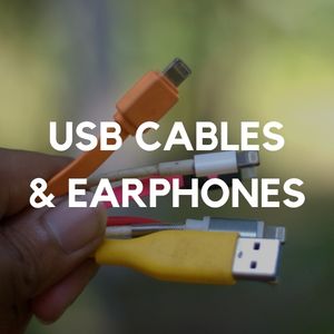 USB Cables | Earphones