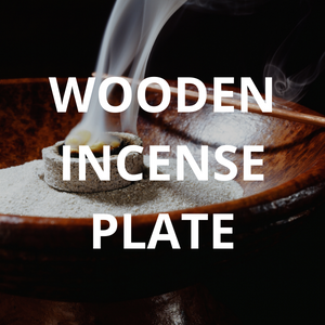 Wooden Incense Plate