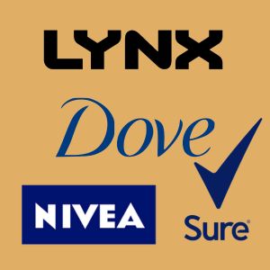Lynx | Dove | Nivea | Sure