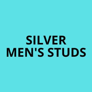 Silver Men's Studs