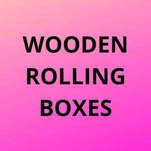 Wooden Rolling Boxes