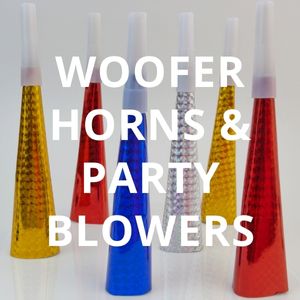 Woofer Horns & Party Blowers 